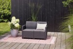 Keter MARIE 2 SEATERS SOFA - grafit