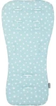 CHIPOLINO Měkká podložka do kočárku Mint stars (VVPAD02404MINT)