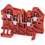 Weidmüller 1361900000 řadová svorka 6 mm šroubovací červená 50 ks