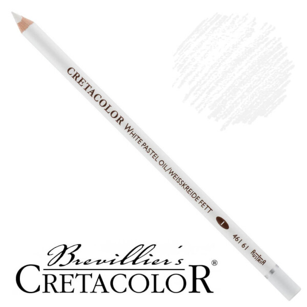 Cretacolor bílá křída tužce - olejová
