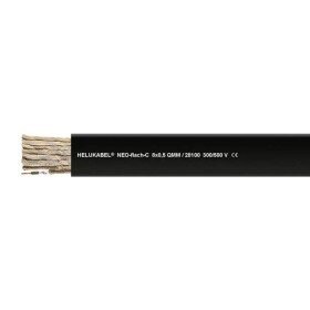 HELU 28102-500 plochý kabel 4 G 2.5 mm², 500 m, černá