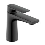 DURAVIT - Tulum Umyvadlová baterie, FreshStart, matná černá TU1011002046