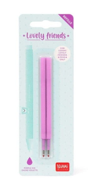 Náplně do gelového pera Legami - fialová (2 kusy)