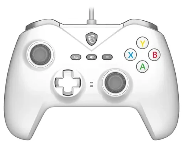 MSI Force GC200 bílá / Herní ovladač / drátový / PC Android (S10-04G0120-EC4)