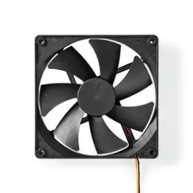 Nedis DCFAN14025BK černá / Ventilátor / DC / 140 mm / 3-Pin / 24.9 dBA (DCFAN14025BK)