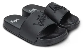 BAAGL Přezůvky Logo Black vel. 31 / Protiskluzová EVA podrážka