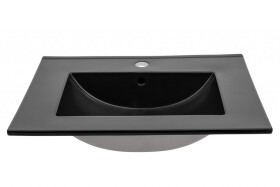 COMAD - Nábytkové umyvadlo LAVA BLACK 60cm 5907441298537
