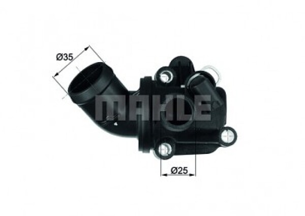 MAHLE Termostat MERCEDES A-CLASS (W169) A150 A160 A170 A180 A200 (87°)