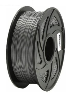 XtendLan PETG filament šedá / struna pro 3D tiskárnu / PETG / 1.75mm / 1kg   (3DF-PETG1.75-GY 1kg)
