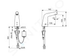 HANSA - Designo Elektronická umyvadlová baterie, Bluetooth, chrom 51932201