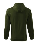 Trendy Zipper mikina pánská military 3XL