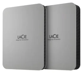 LaCie Mobile Drive Secure šedá / Externí HDD / 4 TB / 2.5" / USB-C 3.2 Gen 1 (STLR4000400)