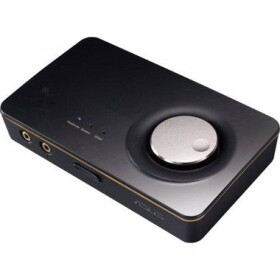 ASUS Xonar U7 MKII černá externí zvuková karta USB 192kHz 24 bitů