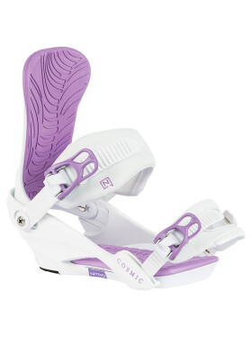 Nitro COSMIC WHITE LEVANDER dámské vázání na snowboard - S/M