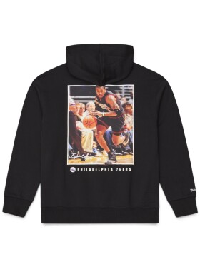Mitchell & Ness Pánská mikina Philadelphia 76ers NBA Allen Iverson Player Photo Hoodie Velikost: L