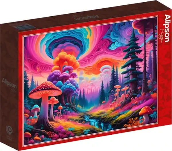 ALIPSON Puzzle Houbový les