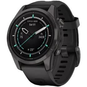 Garmin epix Pro (gen2) - Sapphire Edition černá / Chytré hodinky / 1.2" / GPS / BT / ANT+ / Wi-Fi / 10 ATM (010-02802-15)