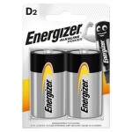 Energizer Alkaline Power Baterie - Velký monočlánek D 2 ks (7638900297331)