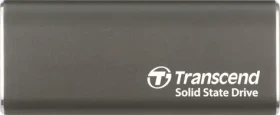 Transcend ESD265C Externí SDD 500GB šedá / USB-C 3.2 / R: 1050MBs / W: 950MBs (TS500GESD265C)