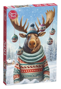 Cherry Pazzi Puzzle - It Moose Be Love 500 dílků