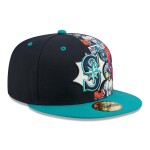 New Era Pánská kšiltovka Seattle Mariners MLB 2025 Players' Weekend Authentic 59FIFTY Fitted Velikost: 7 1/4