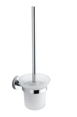 Kielle WC štětka nástěnná s držákem, matné sklo/chrom 40502030