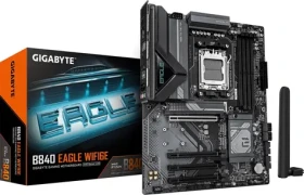 GIGABYTE B840 EAGLE WIFI6E / Základní deska / B840 / 4x DDR5 / 2,5 GbE LAN / Wi-Fi 6E / ATX (B840 EAGLE WF6E)