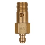KS Tools 150.2656 Průtokový šroub M14x1,5 a 1/4 přípojka na hadici