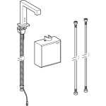 GEBERIT - Brenta Elektronická termostatická umyvadlová baterie, bateriové napájení, chrom 116.178.21.1