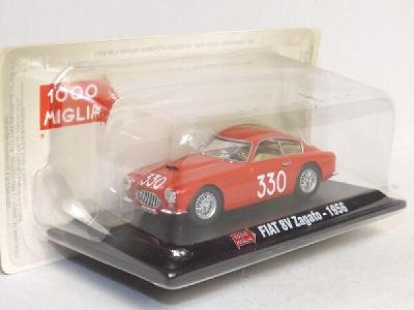 Fiat 8V ZAGATO - 1956 No.330 Hachette 1:43