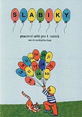 Slabiky - Pracovní sešit 1. ročník (8 karet, 64 slabik, nácvik rychlejšího čtení)