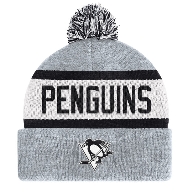 Fanatics Pánská zimní čepice Pittsburgh Penguins NHL Biscuit Knit Skull