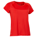 Běžecké tričko SALMING Run Laser Tee - Poppy Red Melange Velikost textilu: XS