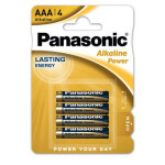 Panasonic Alkaline Power LR03APB/4BP AAA 4ks / blistr (83000200BAL)