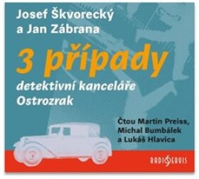 Případy detektivní kanceláře Ostrozrak Jan Zábrana,