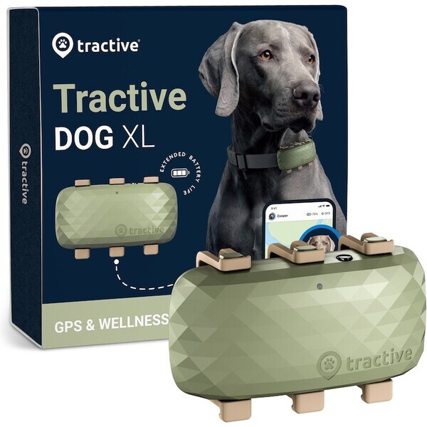 Tractive GPS DOG XL tracker polohy a aktivity pro psy