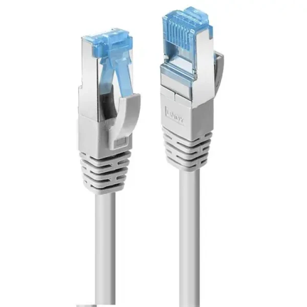 Lindy Cat6a S/FTP 3 m šedá / Patch kabel / RJ45-RJ45 / PIMF / LSZH / 10 Gbit (47135)