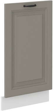 Dvířka na vestavnou myčku nádobí Stilo ZM 713x446 Barva korpusu: Bílá, Barva dvířek: Clay Grey