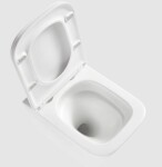 CERSANIT předstěnový instalační systém s černým tlačítkem K97-0637 + WC INVENA FLORINA WITH SOFT, včetně soft/close sedátka K97-526 0637 FL1