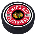 Mustang Puk Chicago Blackhawks NHL Gear Textured Puck