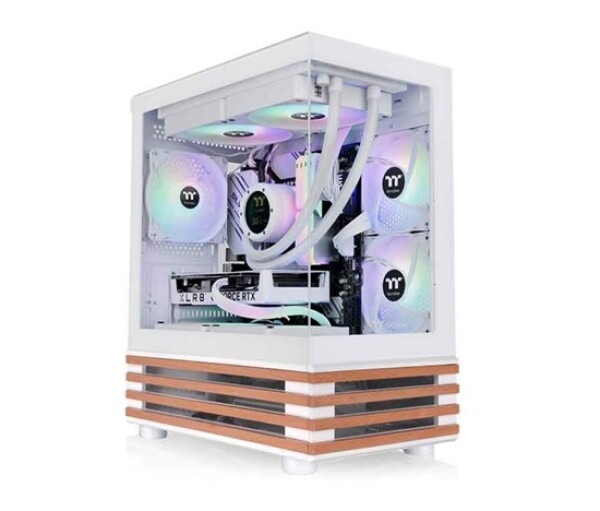 THERMALTAKE Case View 170 WS ARGB, Průhledná bočnice, bílá EDF_964042