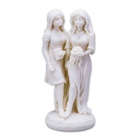 Dortisimo Svatební figurka Pár ženy 12 cm