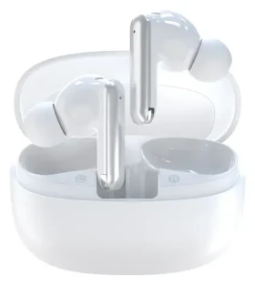 Dudao U21 TWS bílá / Bezdrátová sluchátka do uší / ANC / ENC / Bluetooth