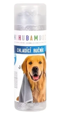 Huhubamboo Chladicí ručník šedý / Chladicí ručník / 66 x 43 cm (355773)