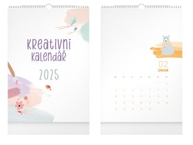 Nástěnný kalendář 2025 MFP - Kreativní