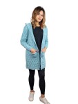 HOSH Kardigan Lee Velikost: UNI, Barva: Tyrkysová