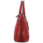 Luxusní dámská kožená kabelka do ruky Katana Gisela, vínová