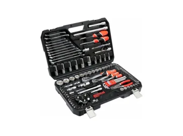 YATO YT-38875 / Gola sada 1|2" 3|8" 1|4" + příslušenství 126 ks (YT-38875)