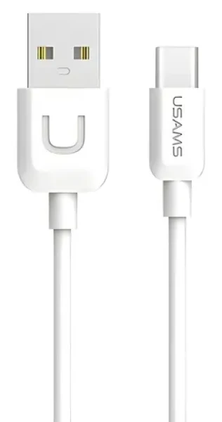 USAMS SJ099 U Turn bílá / Datový kabel / USB-C / 2A / 1 m (TCUSBXD02)