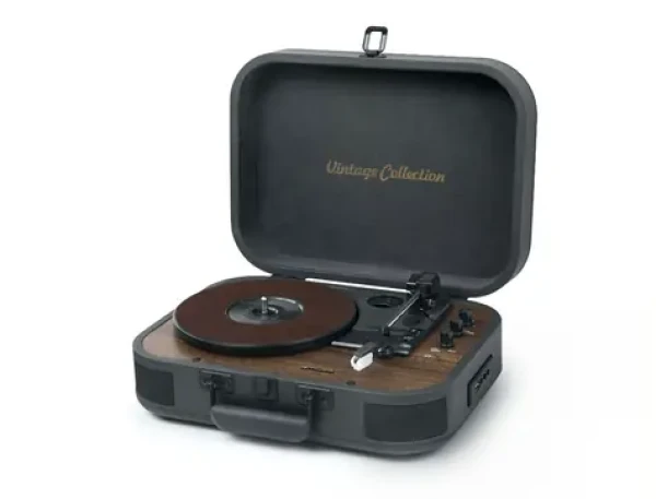 Muse MT-207 DGB černá/hnědá / Gramofon / Stereo systém (MT-207 DGB)